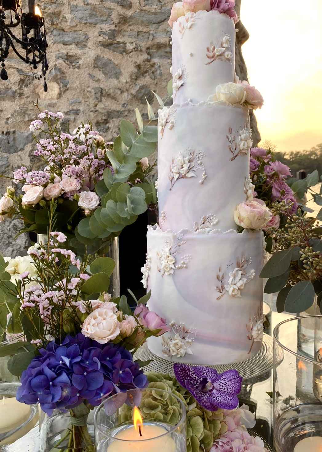 Floral Wedding Cakes - Cut Above Cake Co.